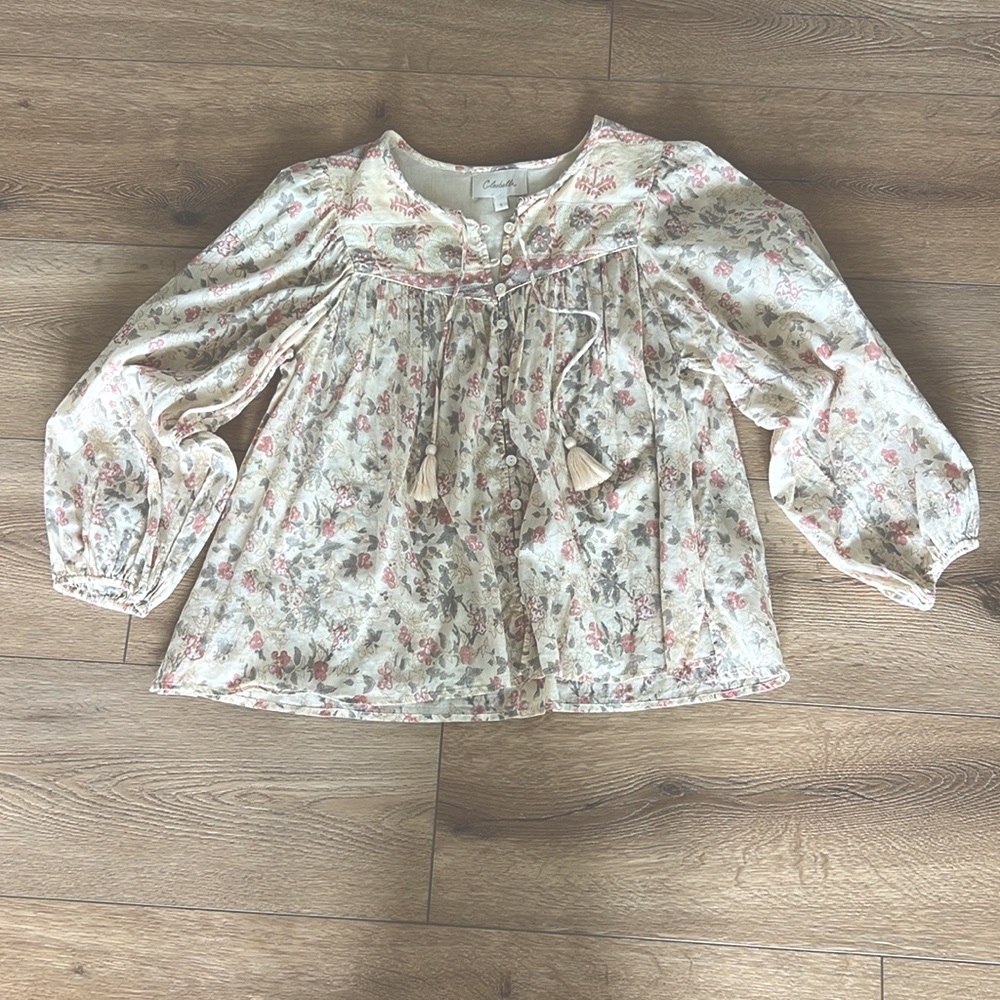 Floral Blouse by CleoBella